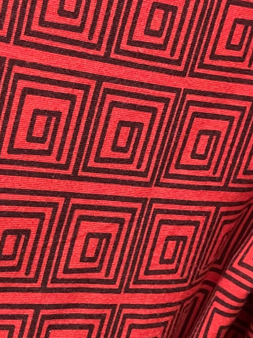 A red and black very comfortable shirt